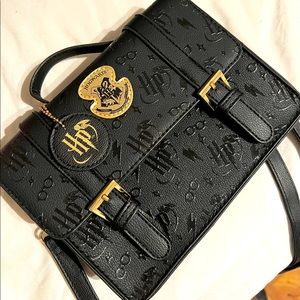 Harry Potter Black Crossbody Purse